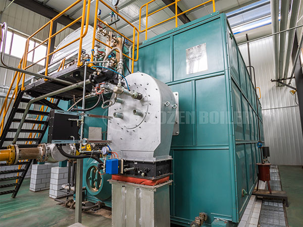 造紙廠20噸SZS系列冷凝式燃氣鍋爐項目